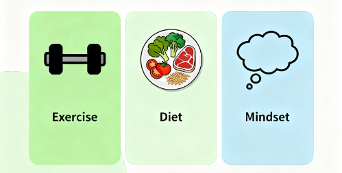flat belly fix components
