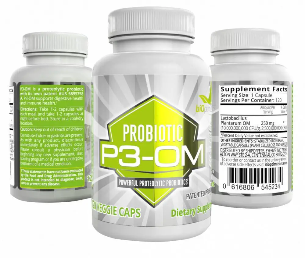 BiOptimizers P3-OM Probiotics