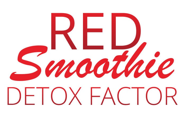 red smoothie detox factor Logo