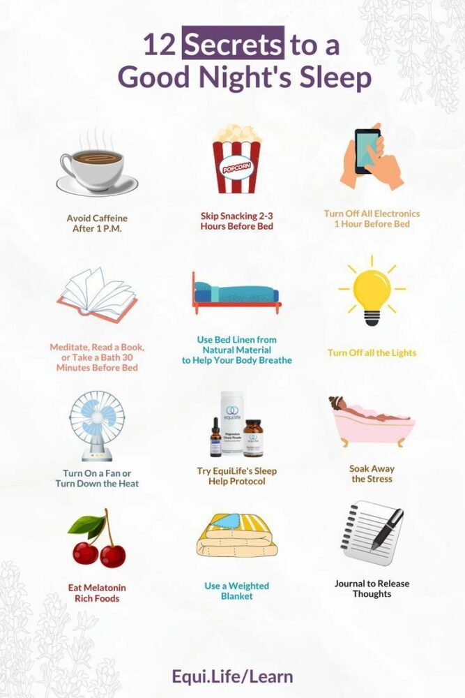 12 Tips to Sleep Better