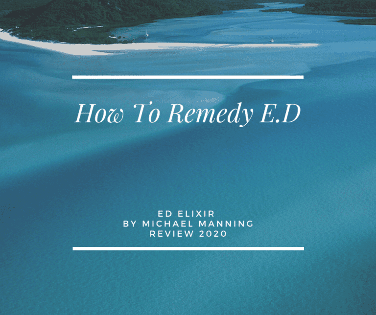 How to Remedy E.D