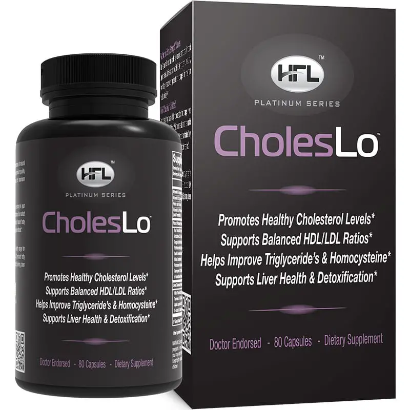 hfl platinum series Choleslo doctor endorsed 80 capsules dietary supplement