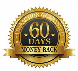 60 day money back guarantee