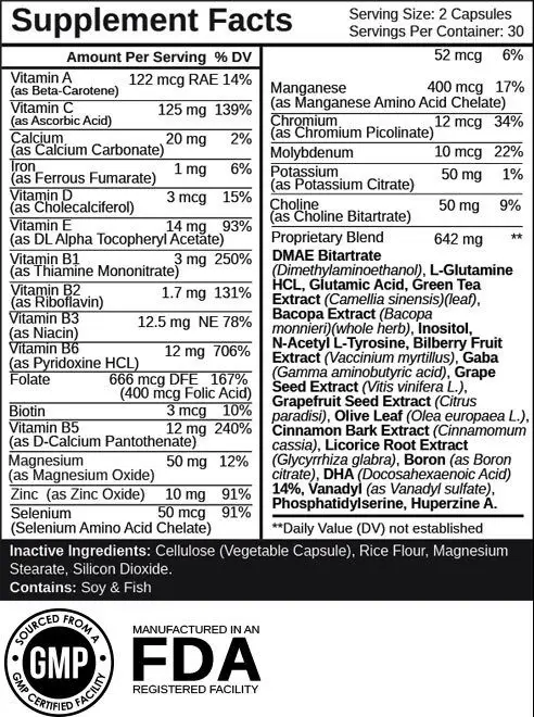 nootrogen ingredients