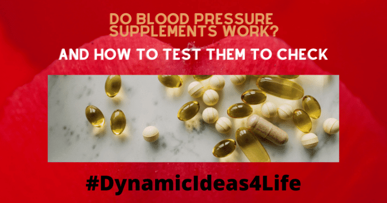 do blood pressure supplements work