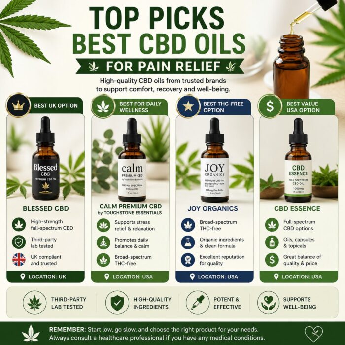 best cbd oils for pain relief top picks 500x500 1