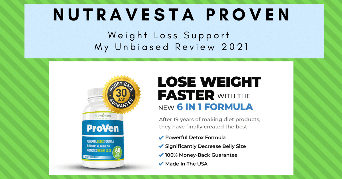 nutravesta proven weight loss