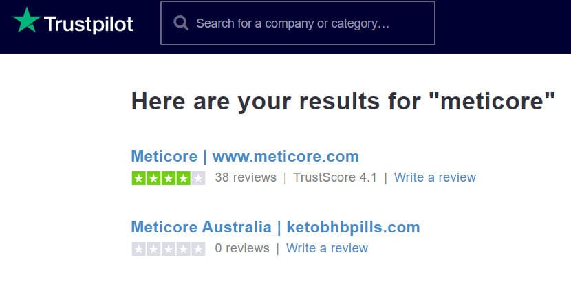 meticore customer reviews ratings