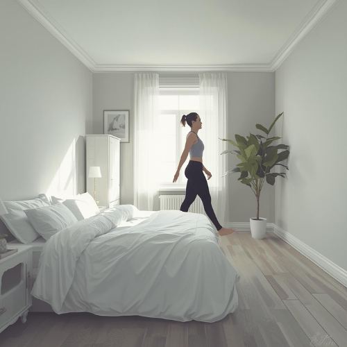 Small steps and gentle movement when motivation is low