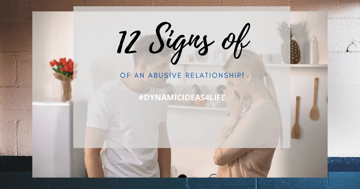 12 signs of an abusive relationship