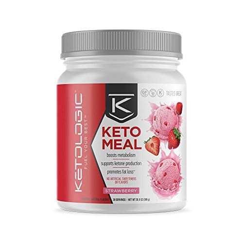 keto logic meal replacement shake strawberry