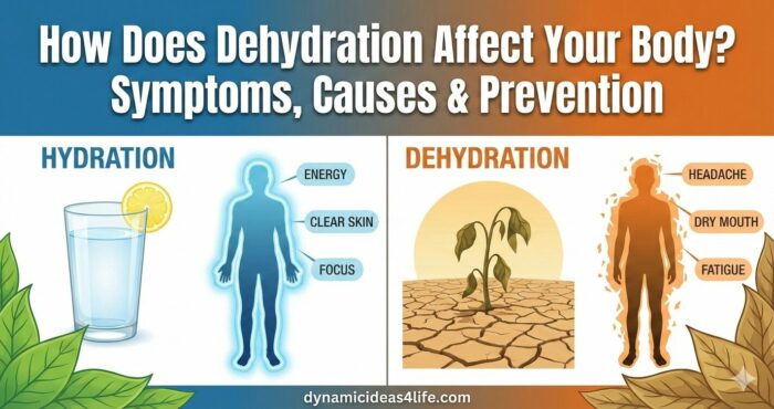how does dyhdration affect your body