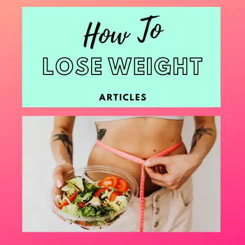 How To Lose Weight Articles