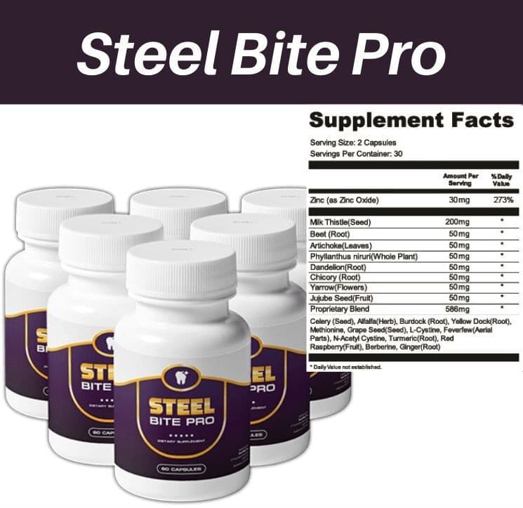 Steel Bite Pro also has the same ingredients as Leptitox and G Force 