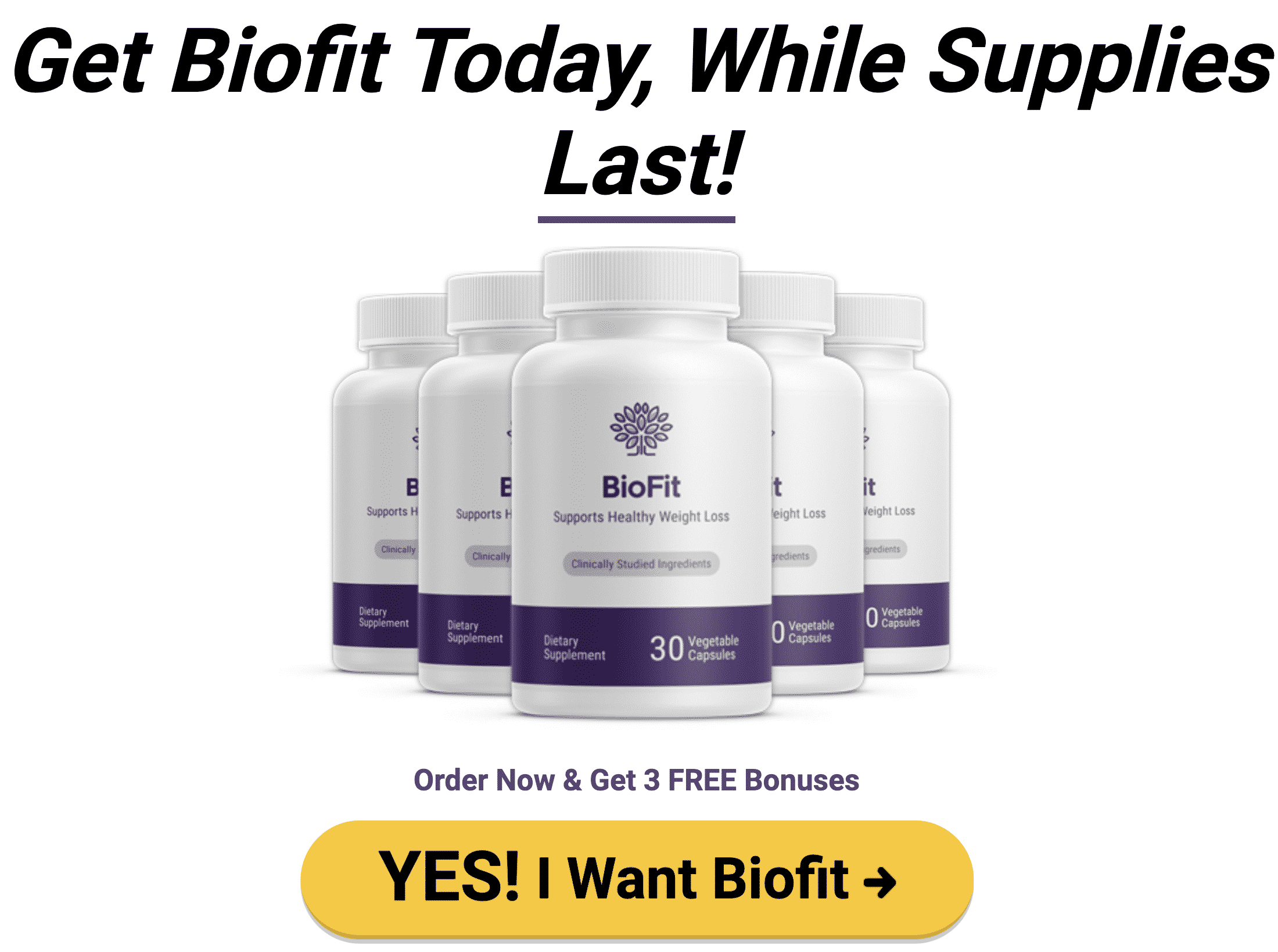 Try Biofit weight loss probiotics