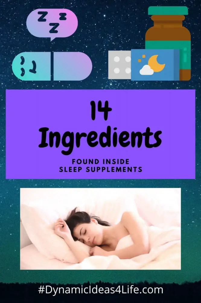 14 common ingredients found inside sleep supplements