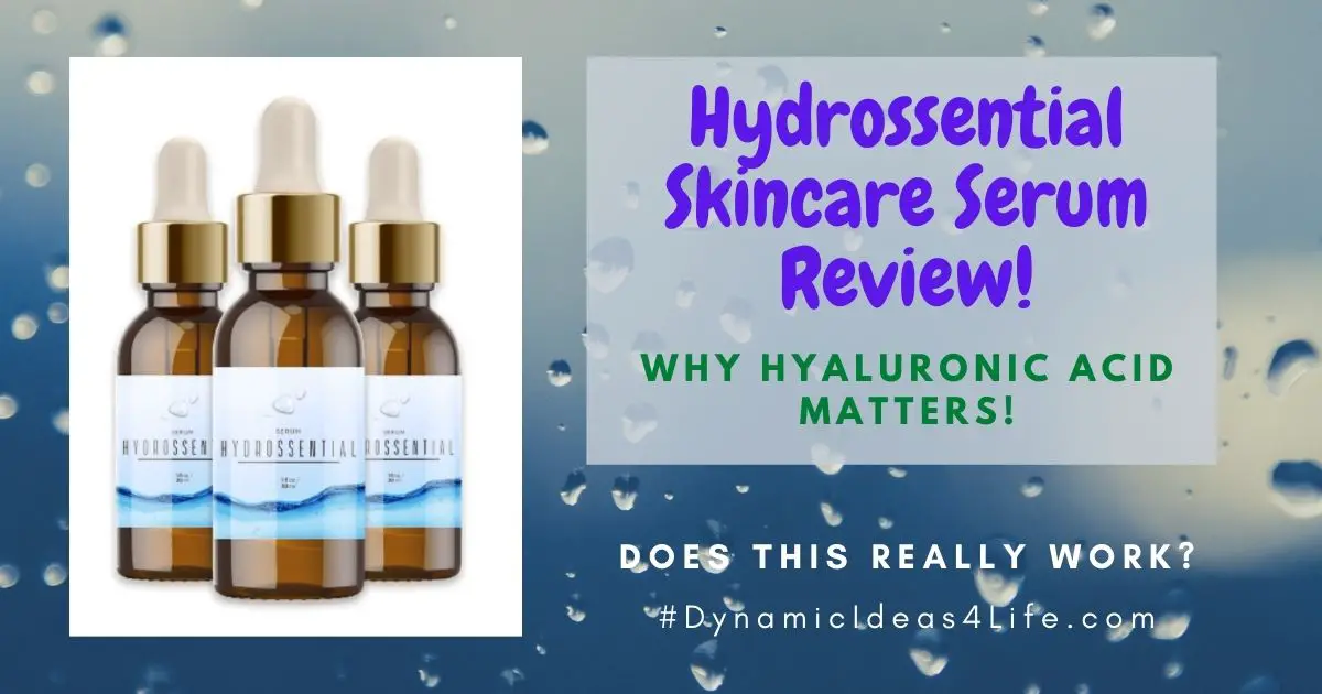 hydrossential serum for skincare review