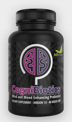  cognibiotics probiotic and prebiotic blend with chinese herbs.  Beneficial for Mind and mood enhancement.  Contains organic Inulin.