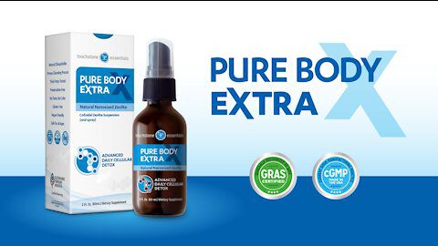 Pure Body Extra PBX Zeolite Detox Fulvic Humic Blend Supplement