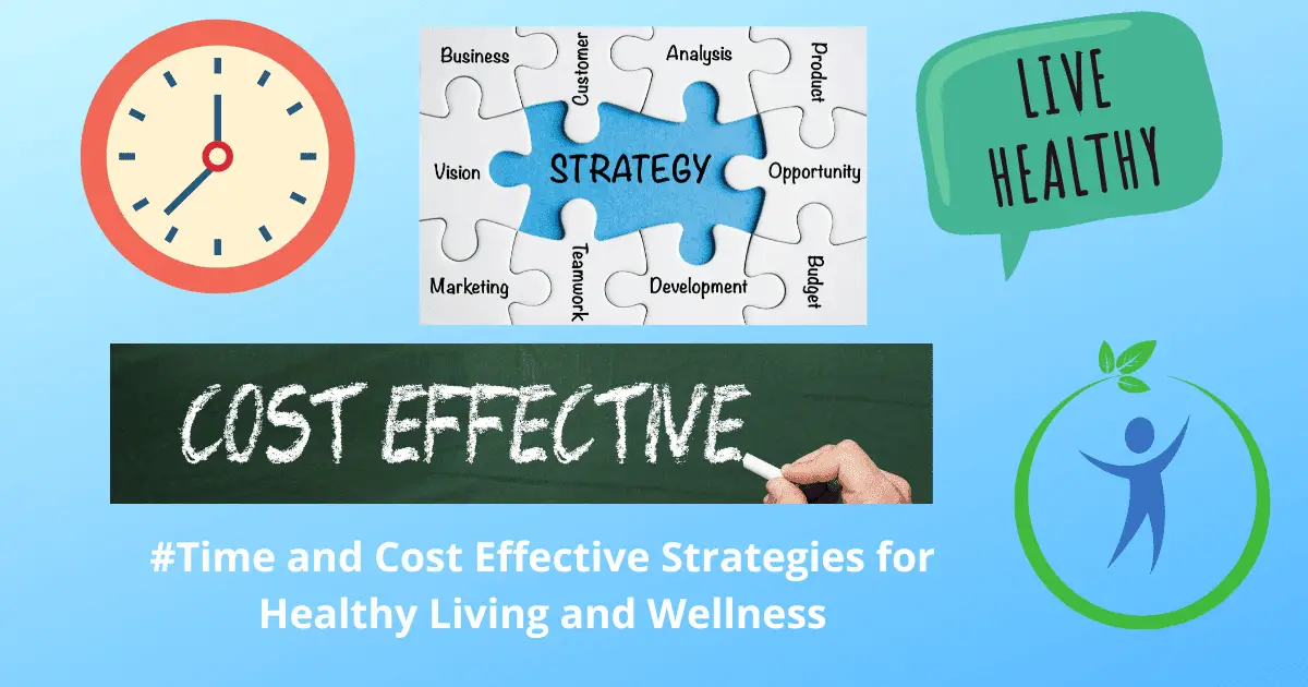 strategies for time and cost efficient healthy living