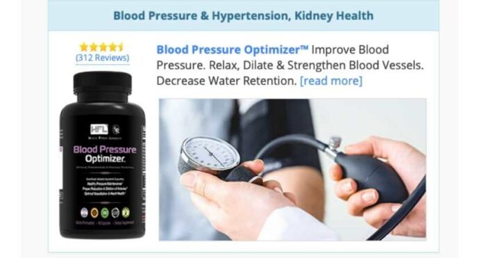 HFL Blood Pressure Optimizer Health Benefits 