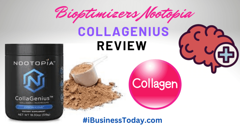 bioptimizers Nootopia Collagenius Review