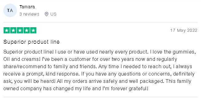 joy organics customer reviews