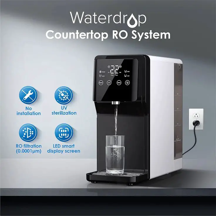waterdrop countertop RO system 2