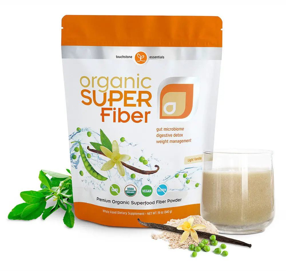 Premium Organic Superfood Fiber Powder by Touchstone Essentials