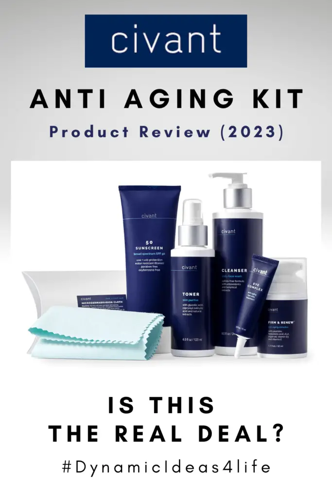 Civant Anti Aging Kit Review - Is This The Real Deal?  DynamicIdeas4life.com