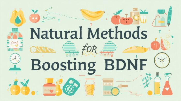 “Foods that boost BDNF collage”