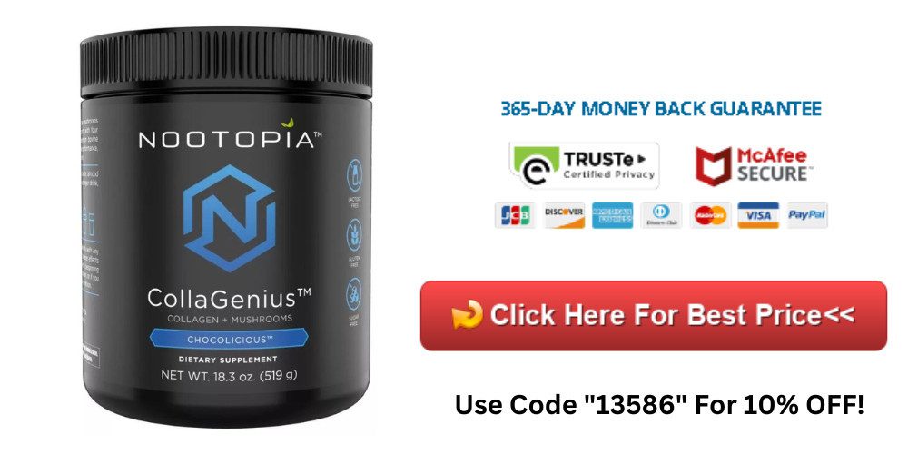 Nootopia collagenius 10% off use code 13586