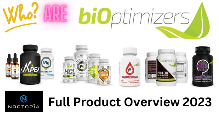 who are bioptimizers full products overview