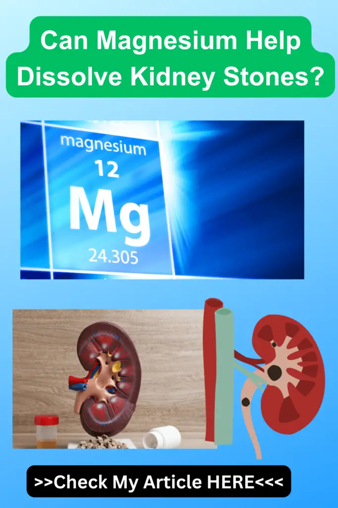 Can Magnesium Help Dissolve Kidney Stones