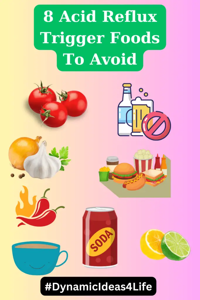 8 acid reflux trigger foods to avoid