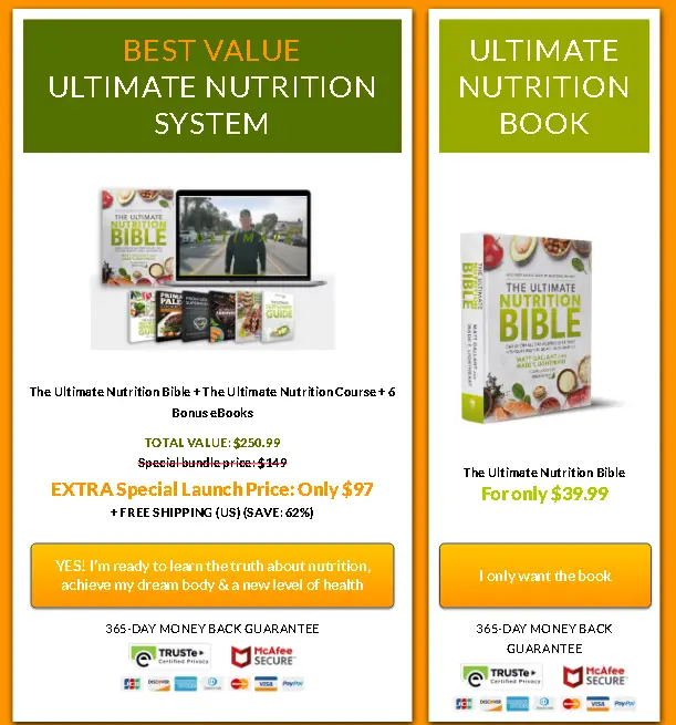Bioptimizers Ultimate Nutrition System