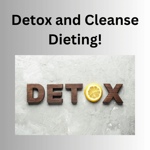 Detox and Cleanse Dieting Supplement Category