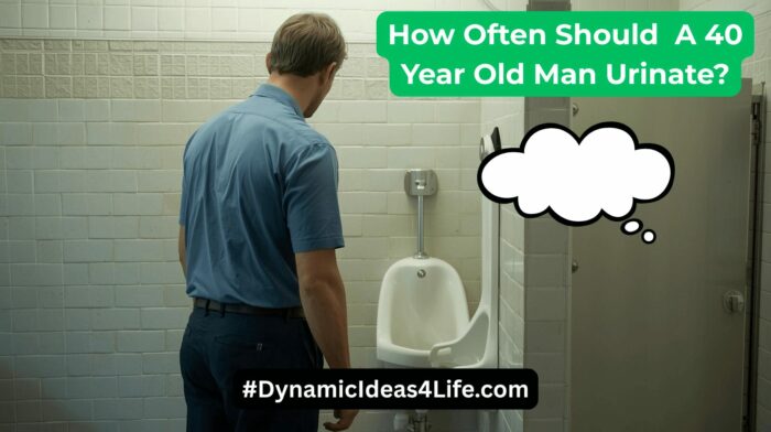 how often should a 40 year old man urinate