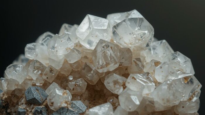 “Raw zeolite clinoptilolite mineral structure”