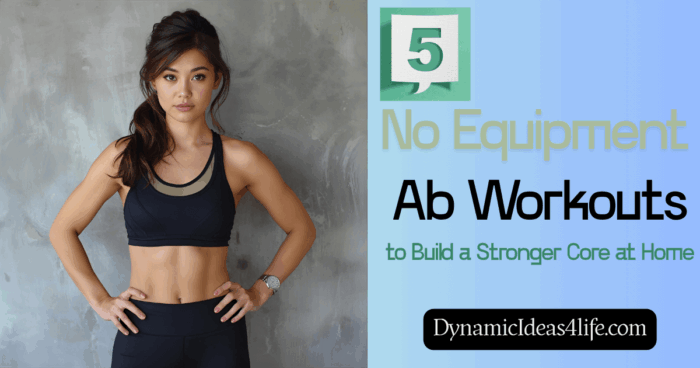 5 no equipment ab workouts