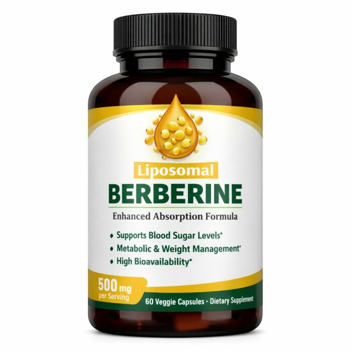 Liposomal Berberine Supplement Bottle