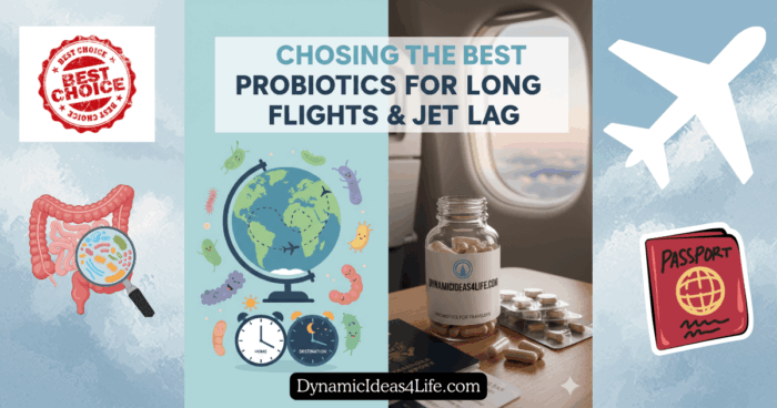 choosing the best probiotics for long flights and jet lag