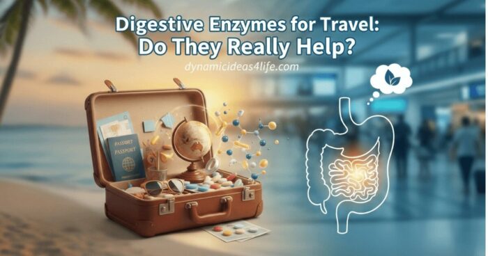 digestive enzymes for travel helping reduce bloating after eating unfamiliar foods abroad