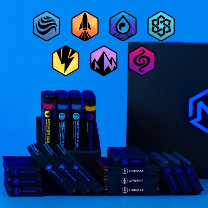 Image of current range of Nootopia Nootropics