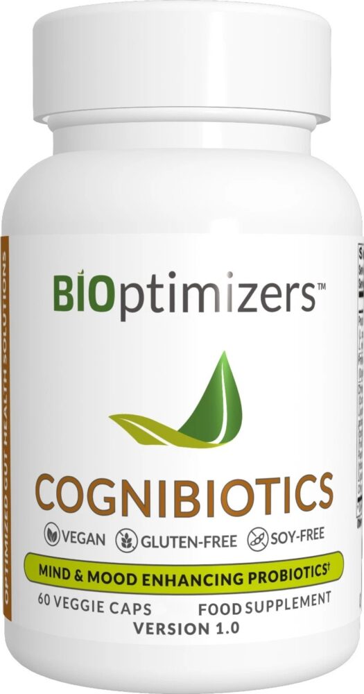 single bottle of bioptimizers gognibiotics brain health supplement with chinese herbs