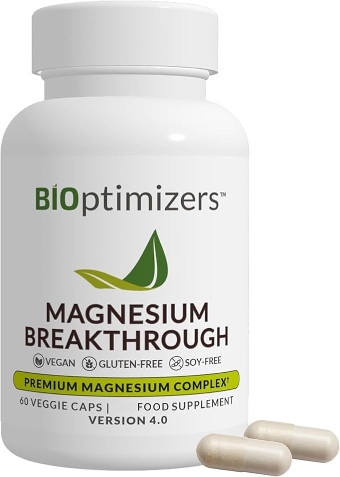 “Magnesium supplement capsules for sleep and muscle recovery”