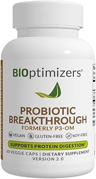 “P3OM probiotic supplement for gut microbiome balance”