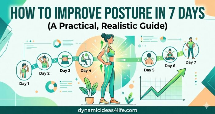 How To Improve Posture In 7 Days (A Practical, Realistic Guide)