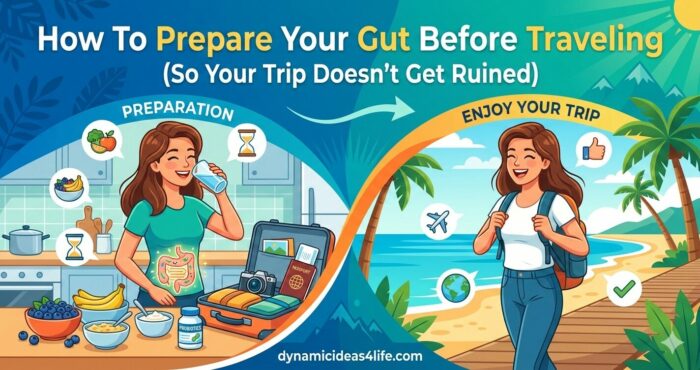 how to prepare your gut before travelling