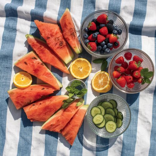 hydrating foods to eat before flying long haul